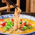 Sliced Beef In Spicy Sour Soup